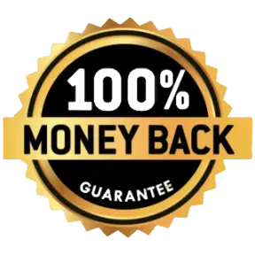 Money back guarantee logo